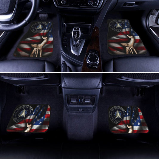 US Space Force Car Floor Mats Custom American Flag Car Accessories