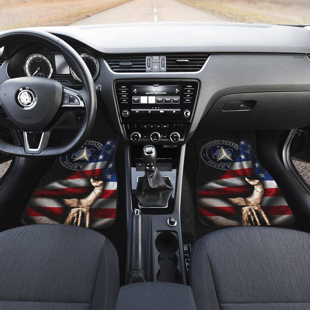 US Space Force Car Floor Mats Custom American Flag Car Accessories