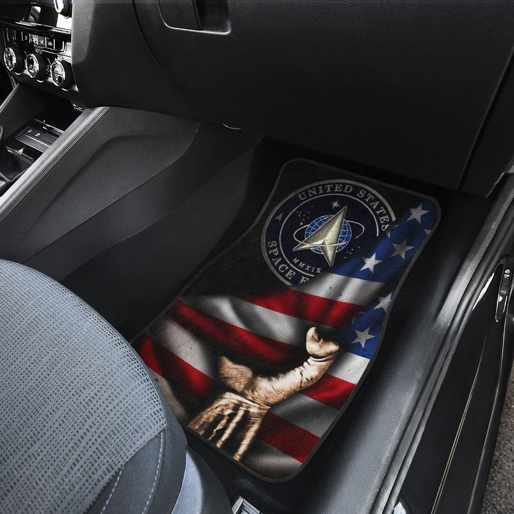 US Space Force Car Floor Mats Custom American Flag Car Accessories