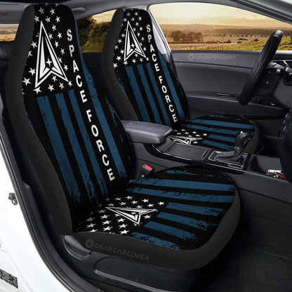 US Space Force Car Seat Covers Custom Car Accessories