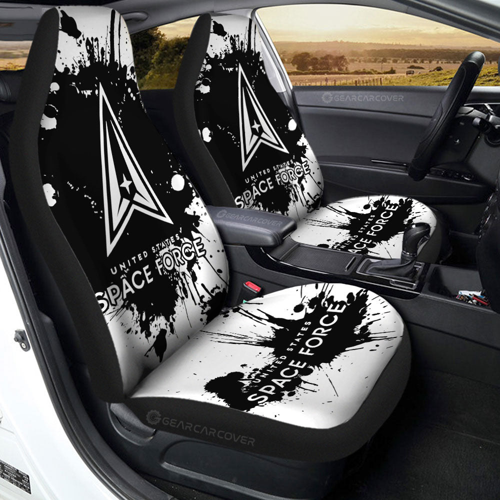 US Space Force Car Seat Covers Custom Car Accessories