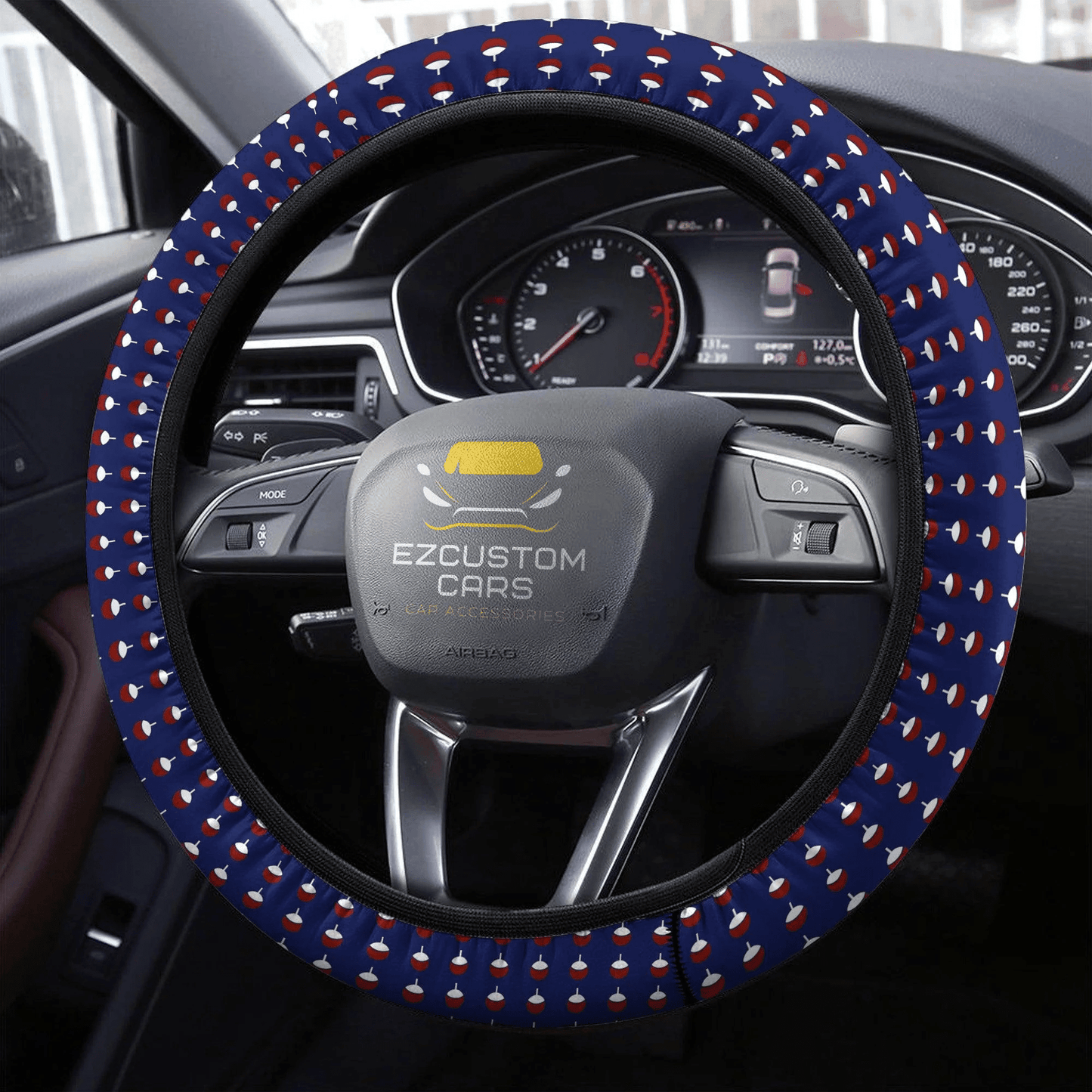 Uchiha Clan Naruto Anime Steering Wheel Cover Custom Naruto Anime Car Accessories