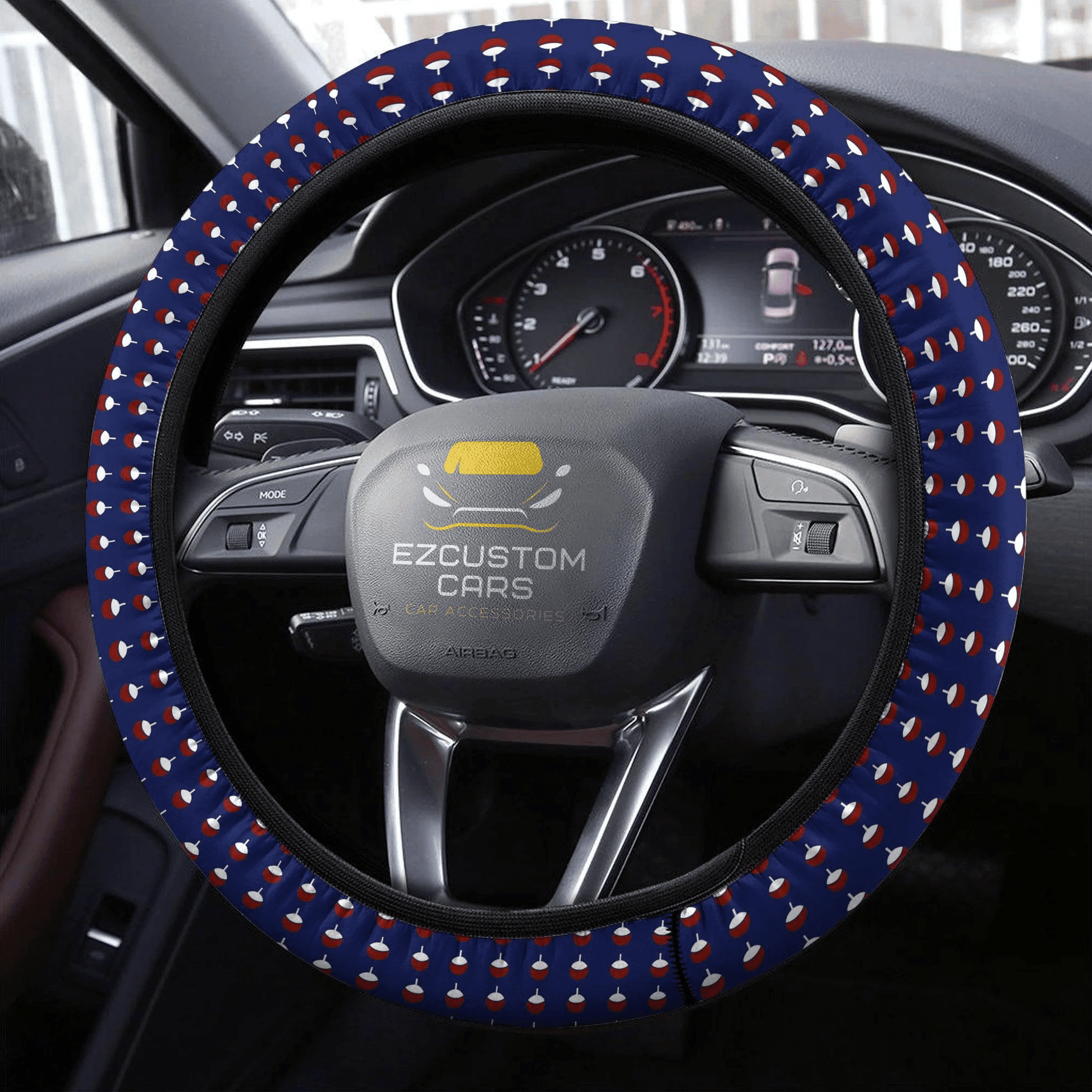 Uchiha Clan Naruto Anime Steering Wheel Cover Custom Naruto Anime Car Accessories
