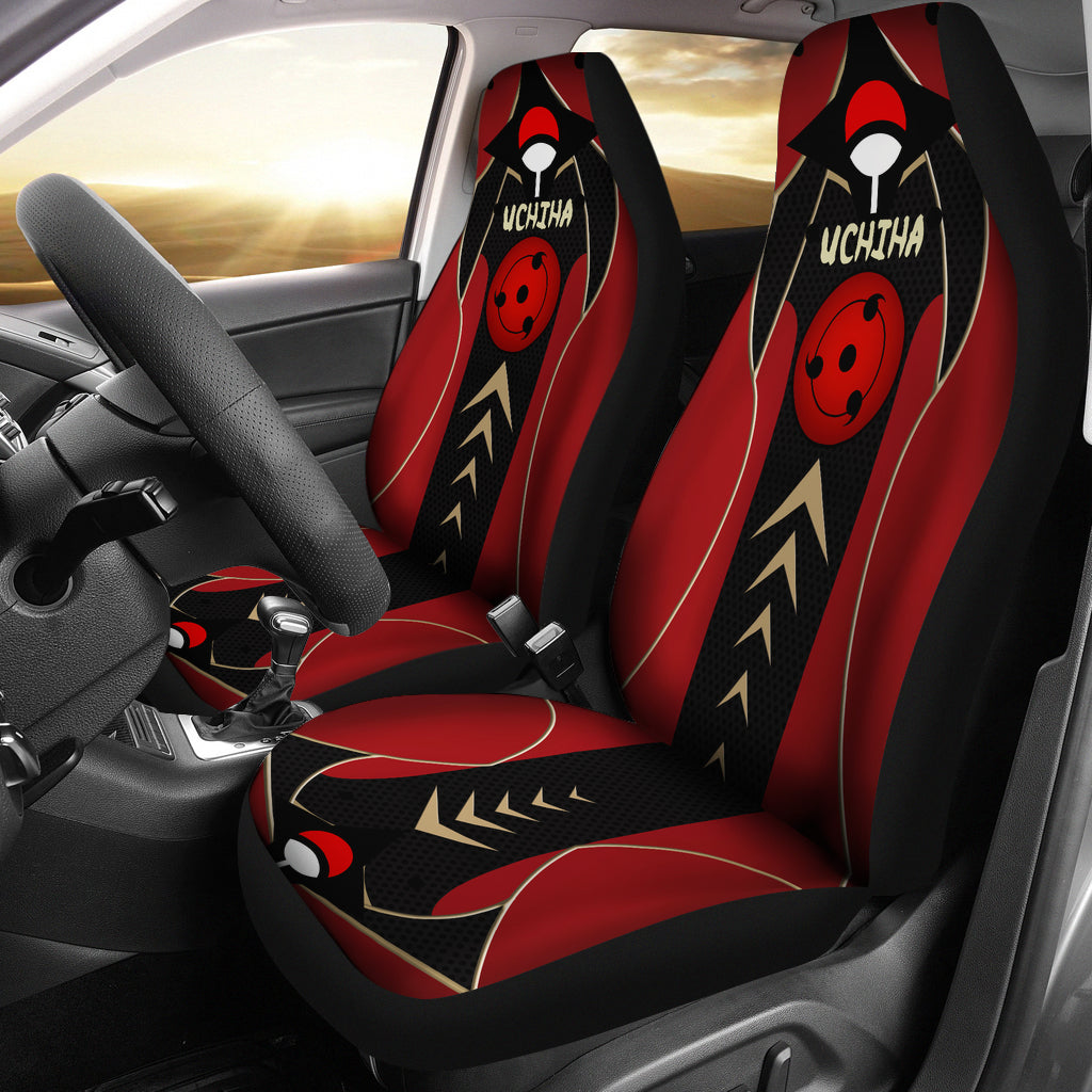 Uchiha Clan Sharingan Marine Style Car Seat Cover