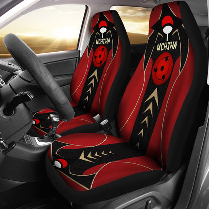 Uchiha Clan Sharingan Marine Style Car Seat Cover