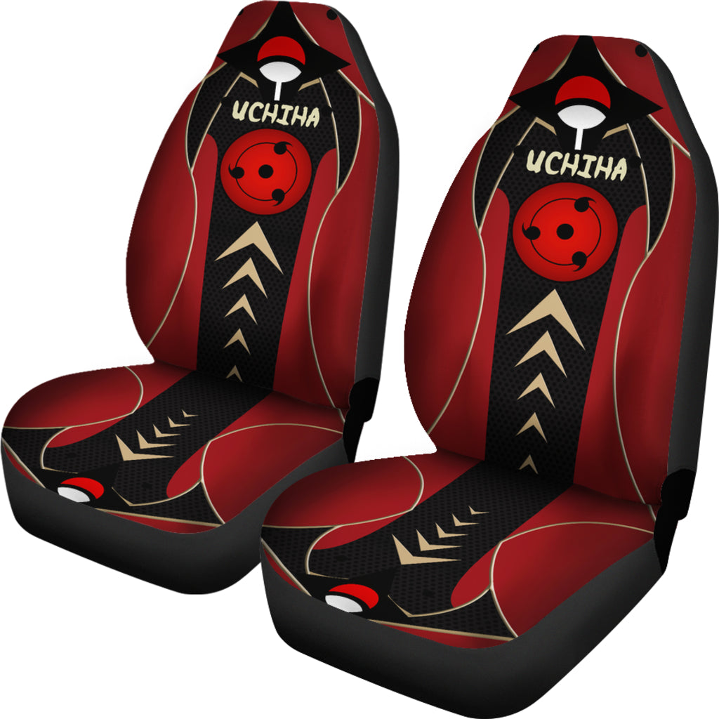 Uchiha Clan Sharingan Marine Style Car Seat Cover