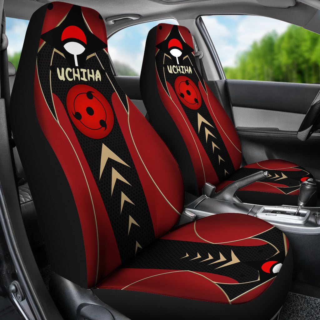 Uchiha Clan Sharingan Marine Style Car Seat Cover