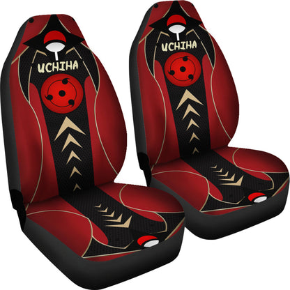 Uchiha Clan Sharingan Marine Style Car Seat Cover