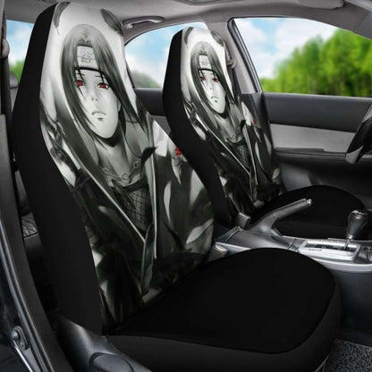 Uchiha Itachi Black And White Seat Covers 101719 Universal Fit