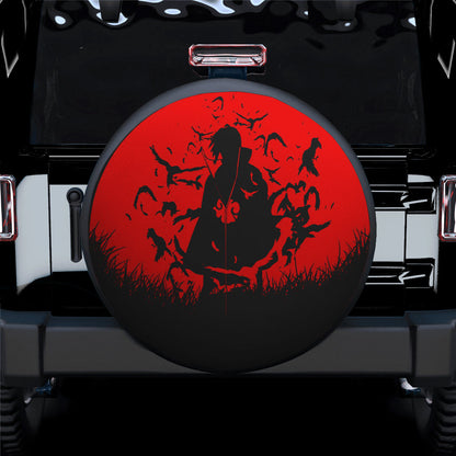 Uchiha Itachi Shadow Spare Tire Cover