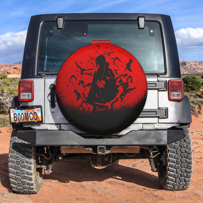 Uchiha Itachi Shadow Spare Tire Cover