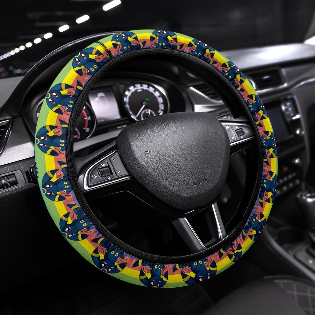 Umbreon Anime Custom Car Steering Wheel Cover