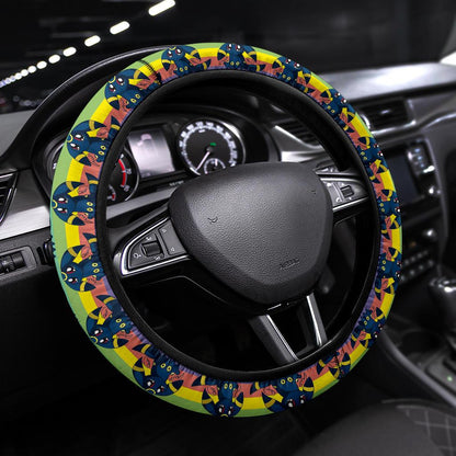 Umbreon Anime Custom Car Steering Wheel Cover