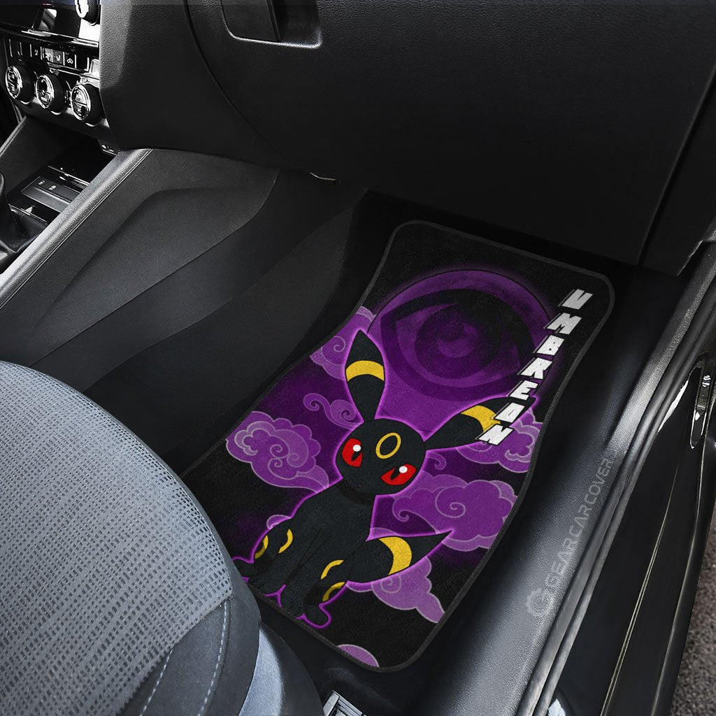 Umbreon Car Floor Mats Custom Anime Car Accessories For Anime Fans