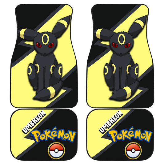 Umbreon Car Floor Mats Custom Anime Car Interior Accessories