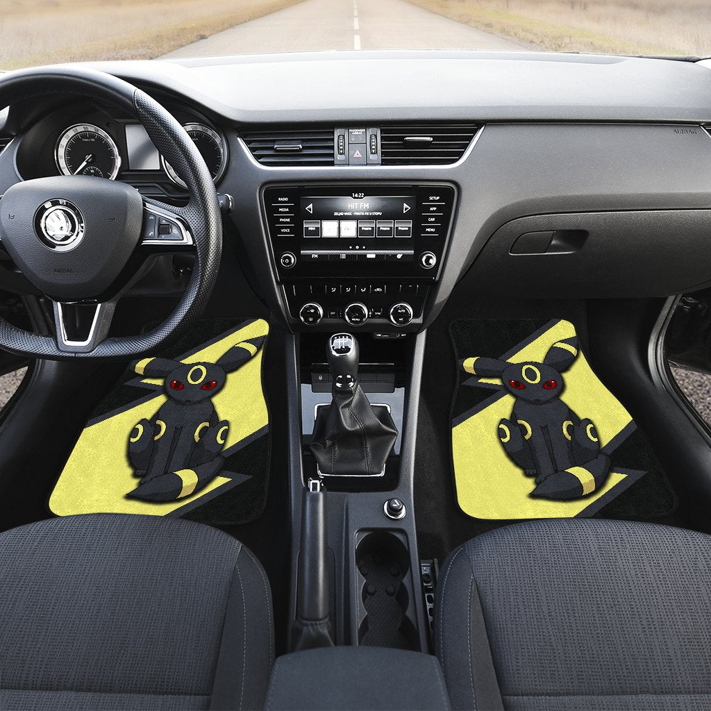 Umbreon Car Floor Mats Custom Anime Car Interior Accessories