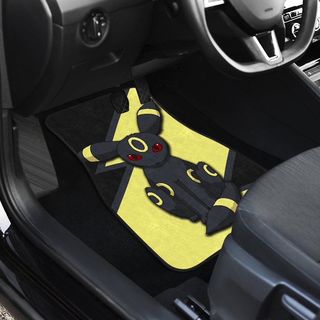 Umbreon Car Floor Mats Custom Anime Car Interior Accessories
