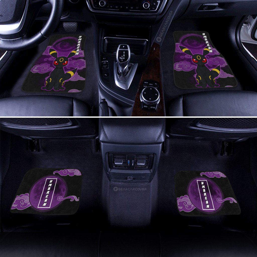 Umbreon Car Floor Mats Custom Car Accessories For Fans