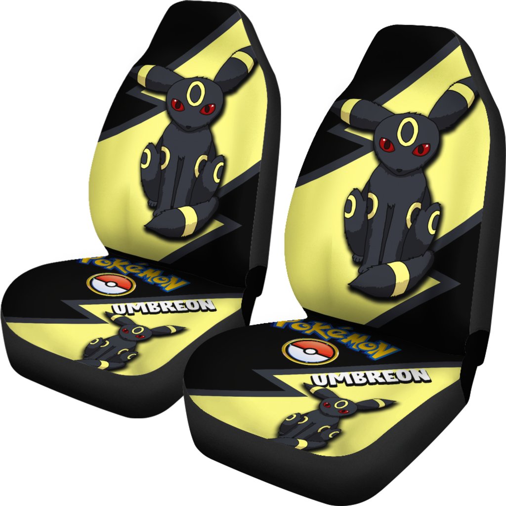 Umbreon Car Seat Covers Custom Anime Pokemon Car Accessories