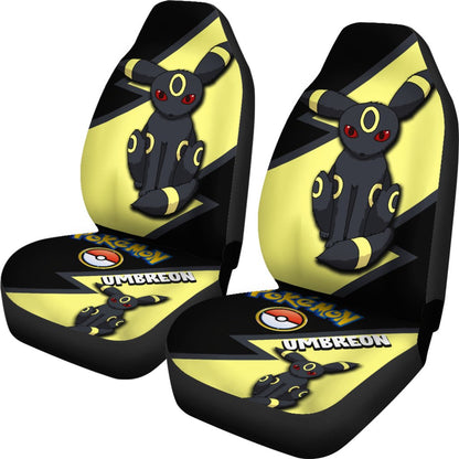Umbreon Car Seat Covers Custom Anime Pokemon Car Accessories