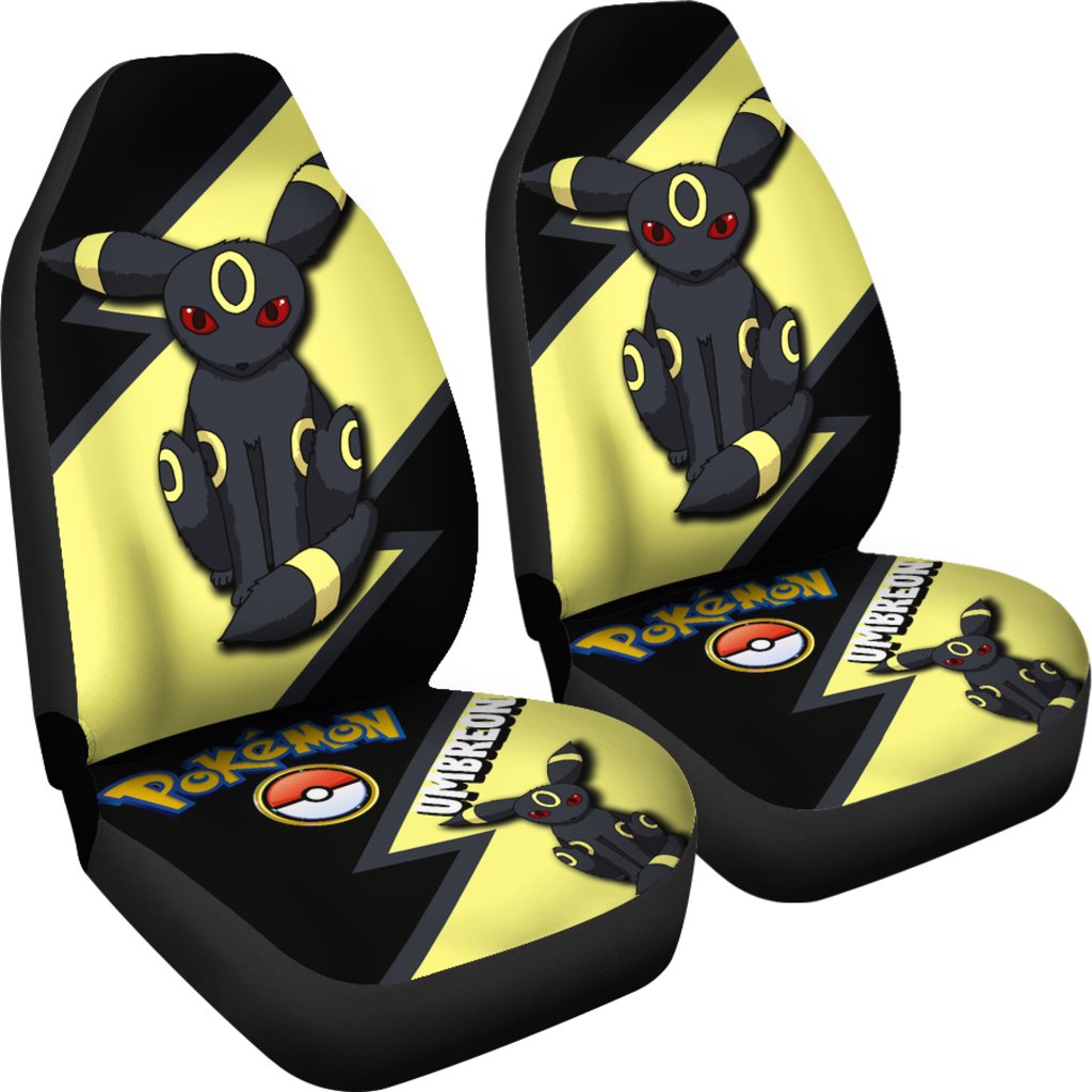 Umbreon Car Seat Covers Custom Anime Pokemon Car Accessories