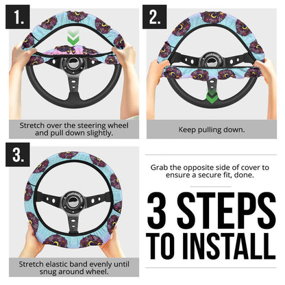 Umbreon Car Steering Wheel Cover