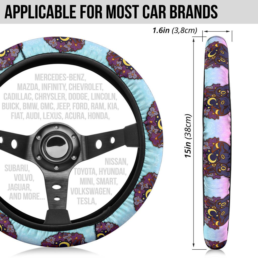 Umbreon Car Steering Wheel Cover