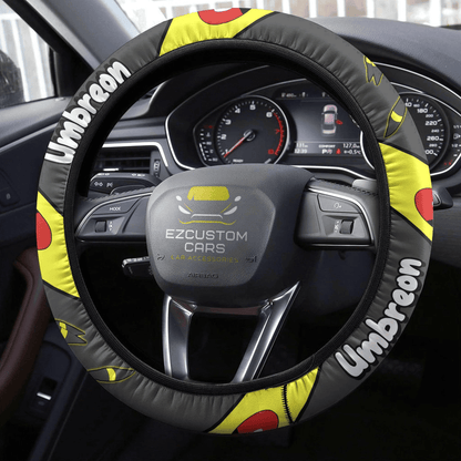 Umbreon Pokemon Anime Steering Wheel Cover