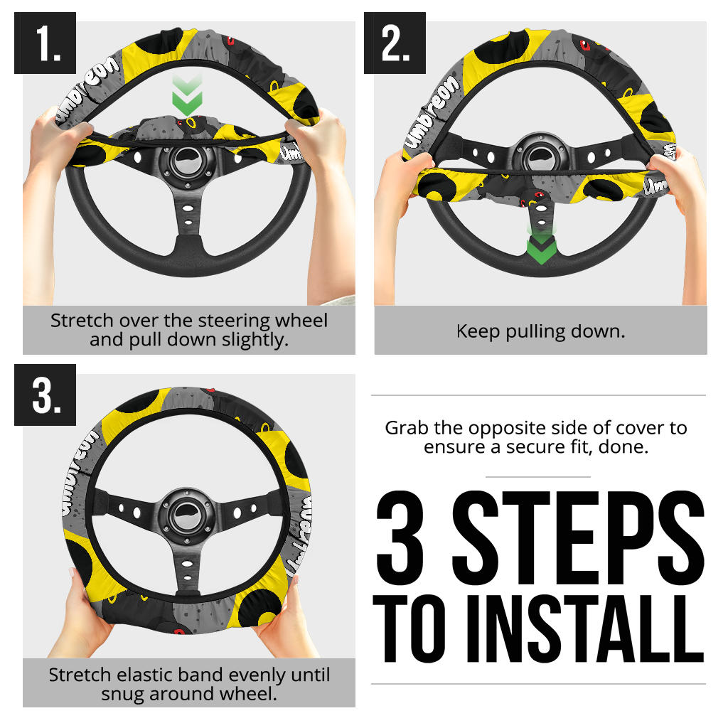 Umbreon Steering Wheel Cover