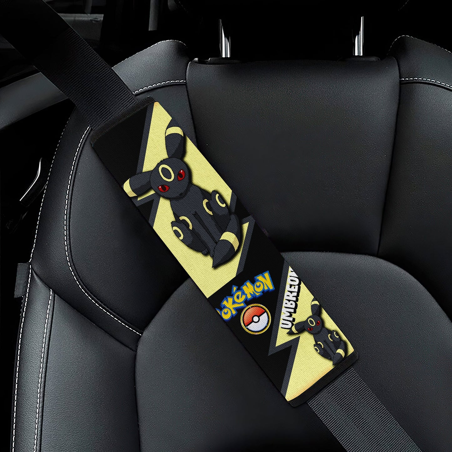 Umbreon car seat belt covers Anime Custom Car Accessories