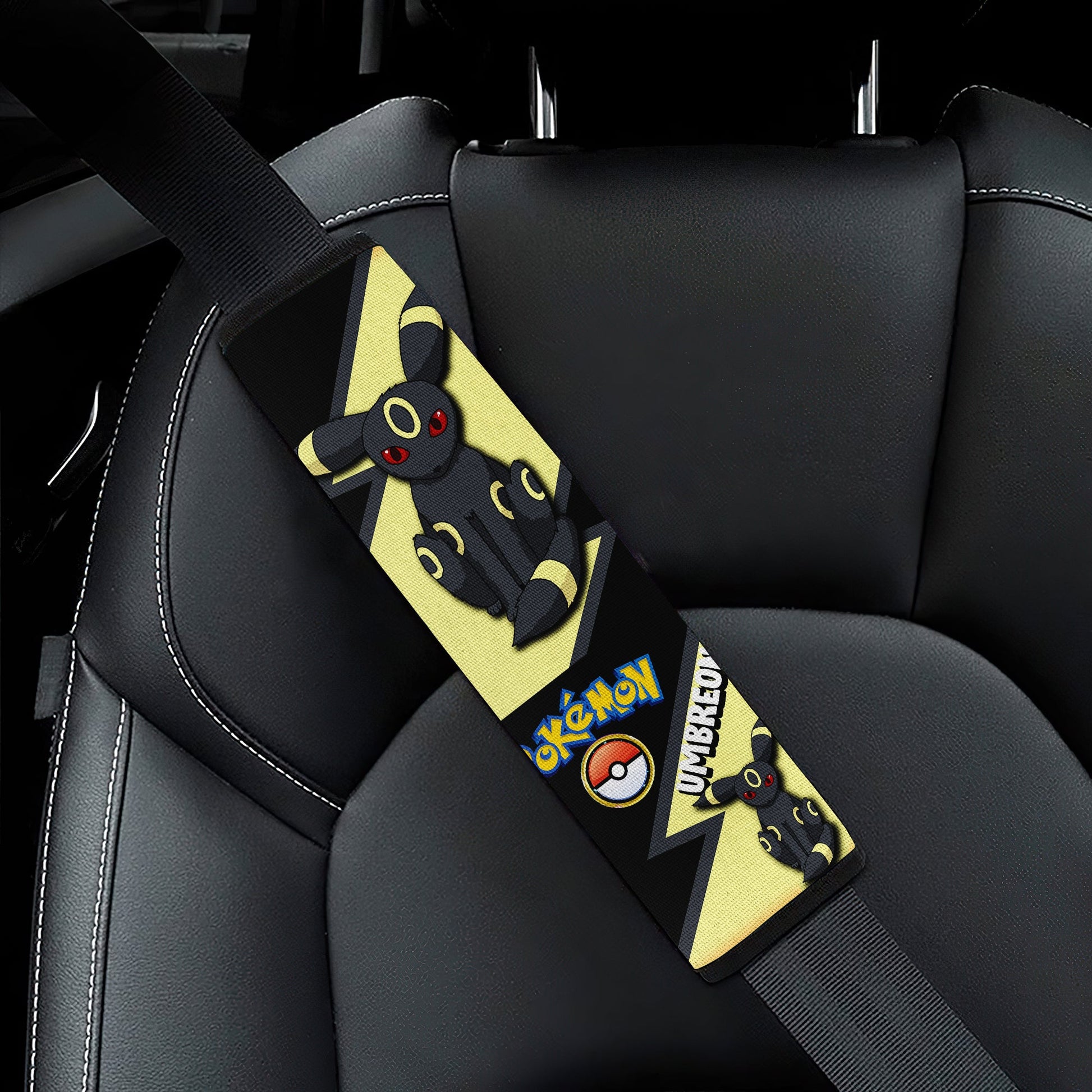 Umbreon car seat belt covers Anime Custom Car Accessories