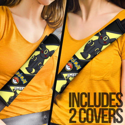 Umbreon car seat belt covers Anime Custom Car Accessories
