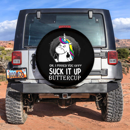 Unicorn Buttercup Spare Tire Cover