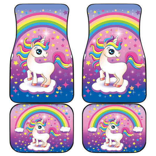 Unicorn Colorful Car Floor Mats Custom For Car Ci230131-09