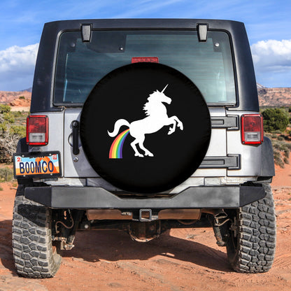 Unicorn Horse Funny Spare Tire Cover