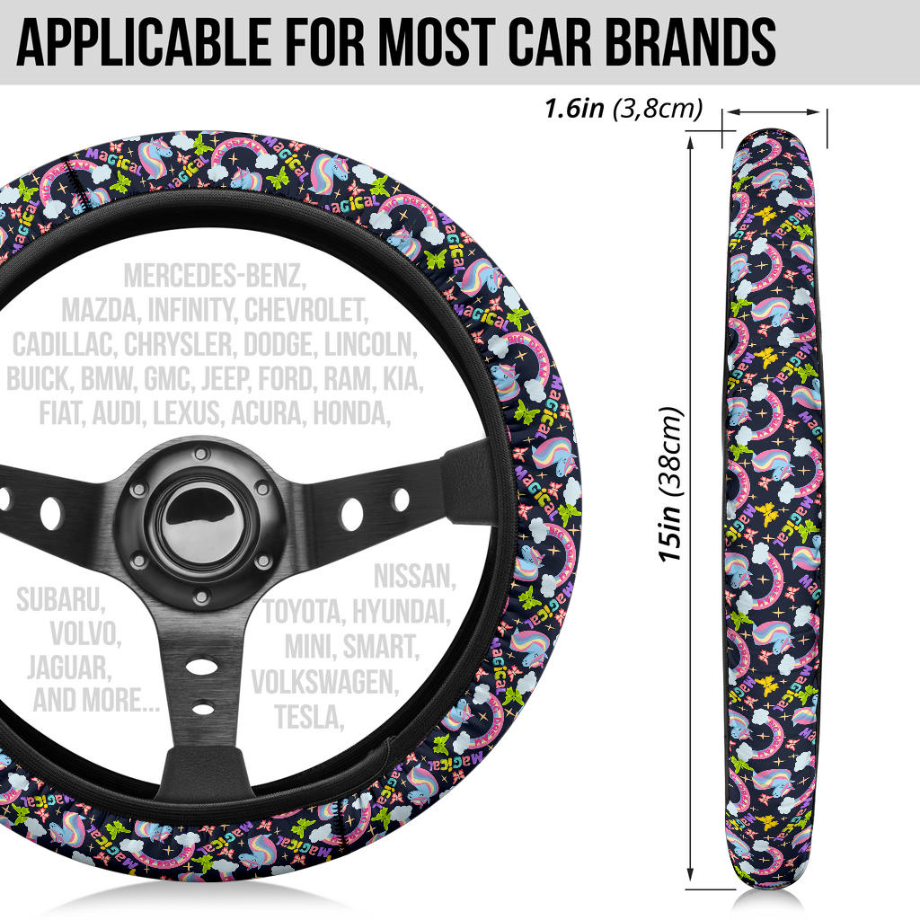Unicron Magical Premium Car Steering Wheel Cover