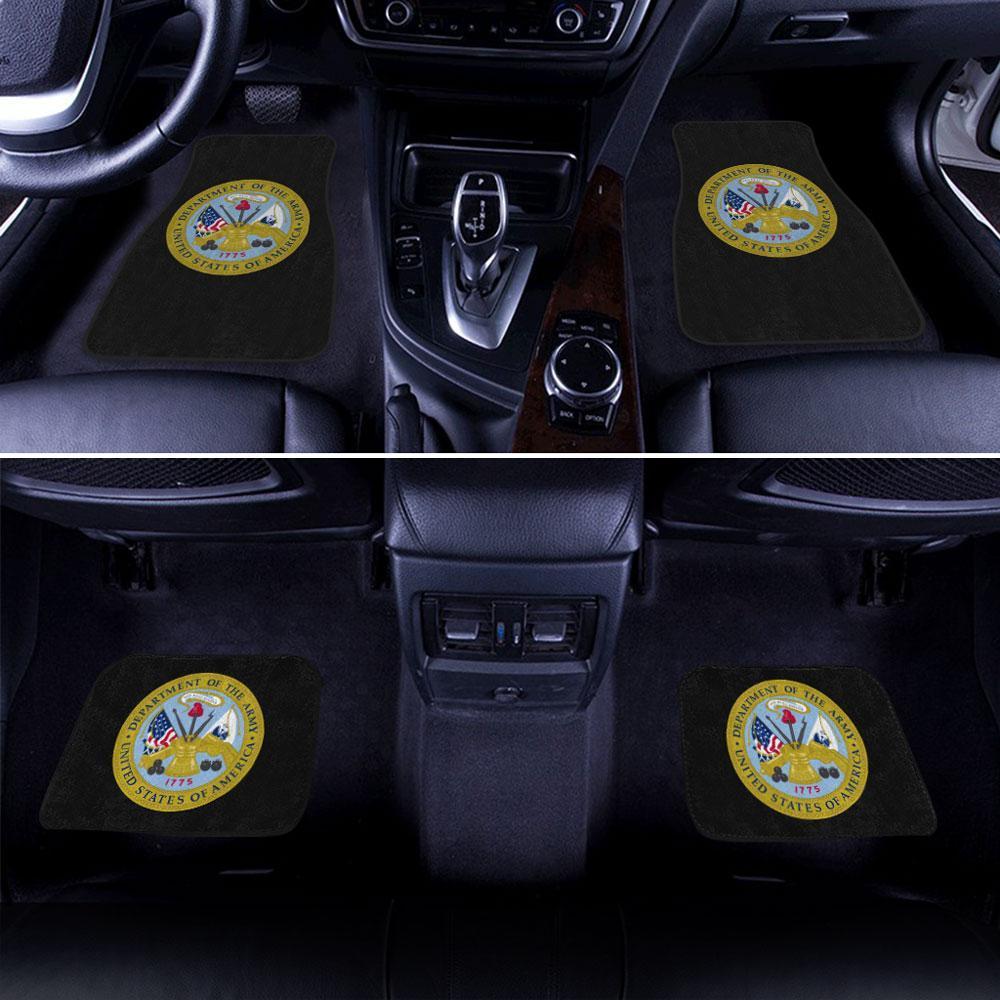 United States Army Armorial Car Floor Mats