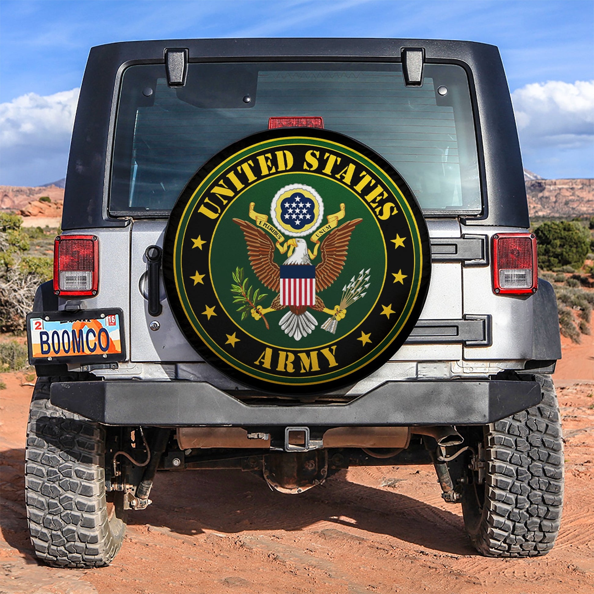 United States Army Logo Car Spare Tire Cover