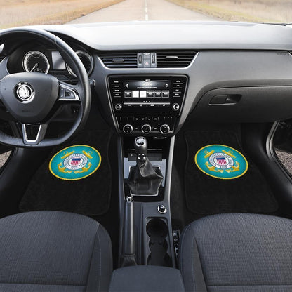 United States Coast Guard Armorial Car Floor Mats Custom Printed