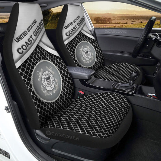 United States Coast Guard Car Seat Covers Custom US Military Car Accessories