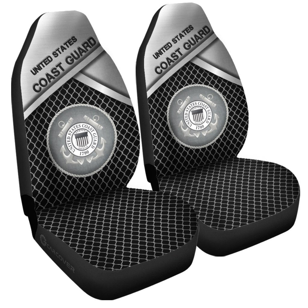 United States Coast Guard Car Seat Covers Custom US Military Car Accessories