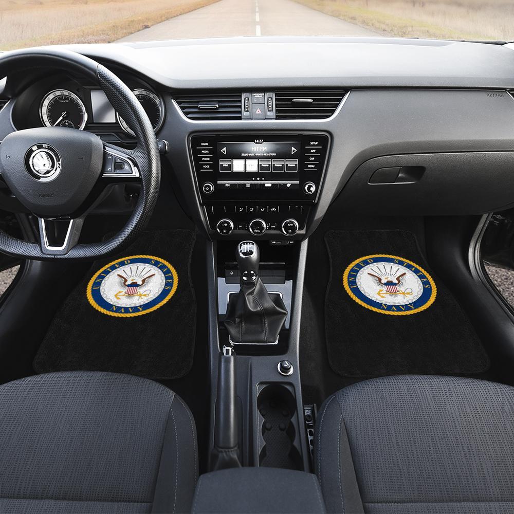 United States Navy Armorial Car Floor Mats
