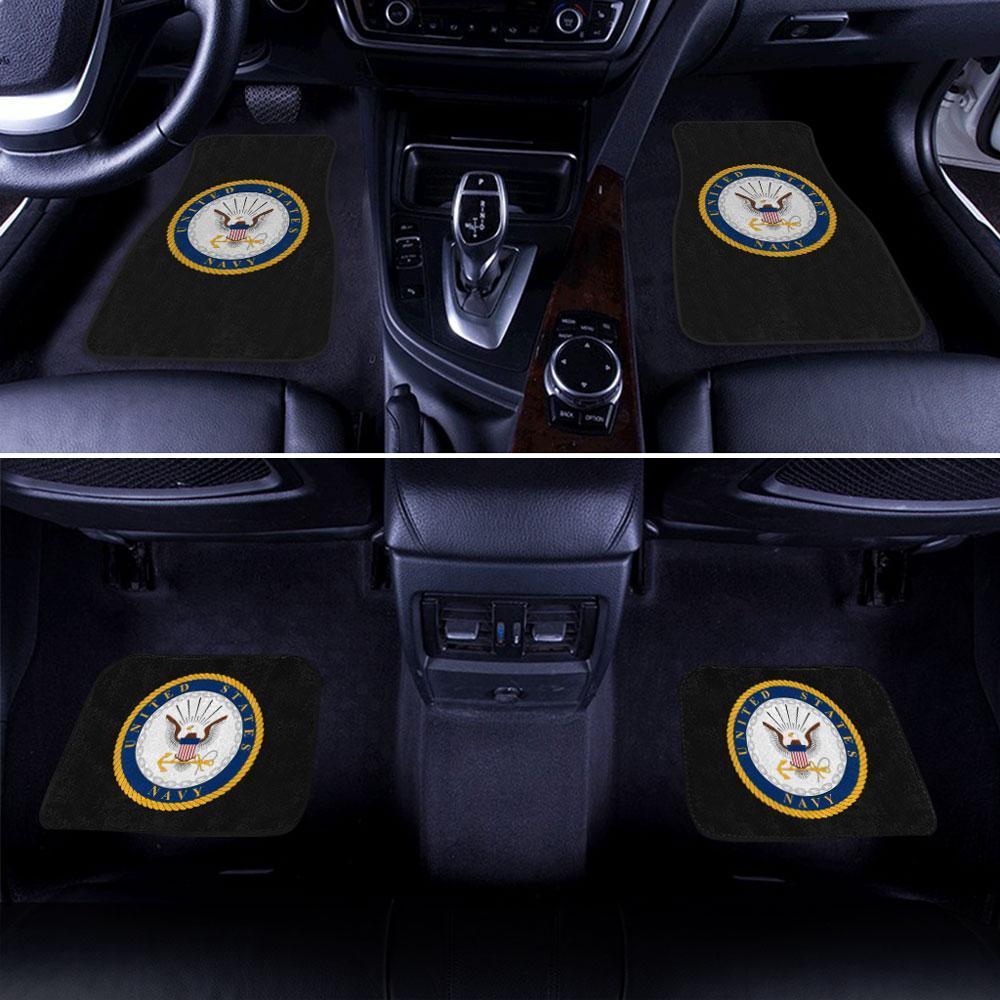 United States Navy Armorial Car Floor Mats