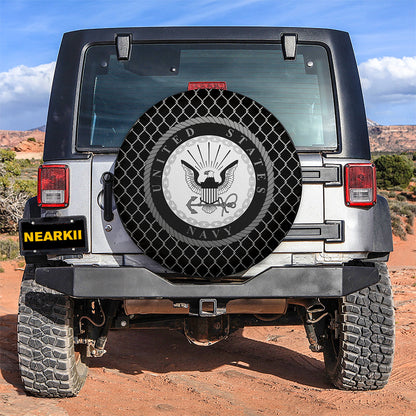 United States Navy U.S Car Spare Tire Cover