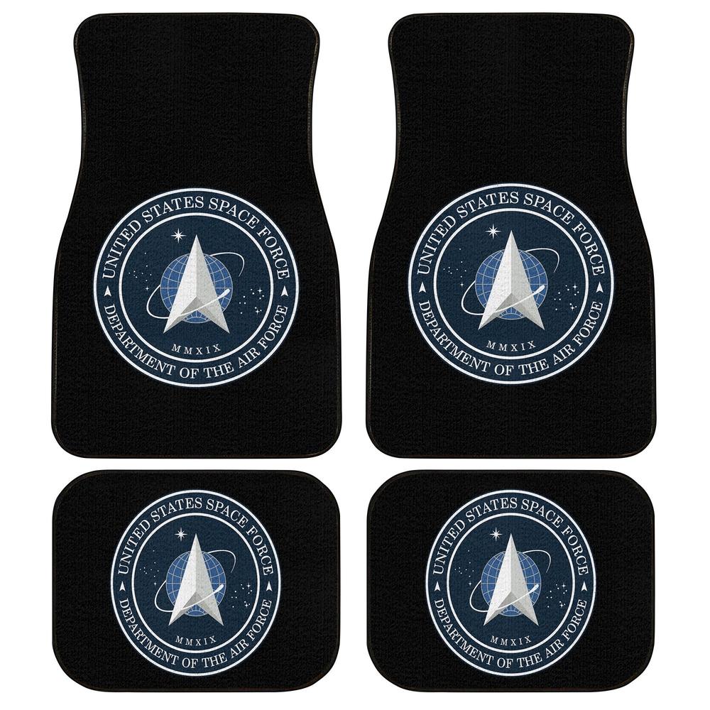 United States Space Force Armorial Car Floor Mats