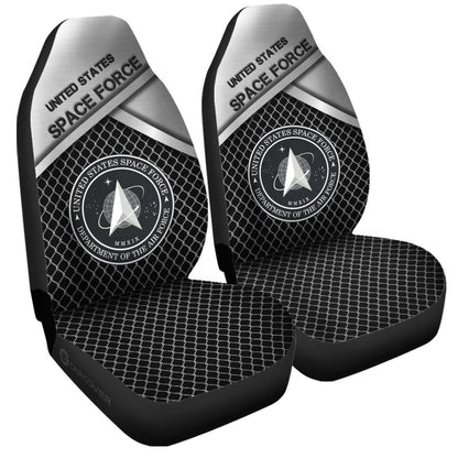 United States Space Force Car Seat Covers Custom US Military Car Accessories