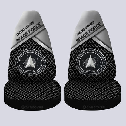 United States Space Force Car Seat Covers Custom US Military Car Accessories
