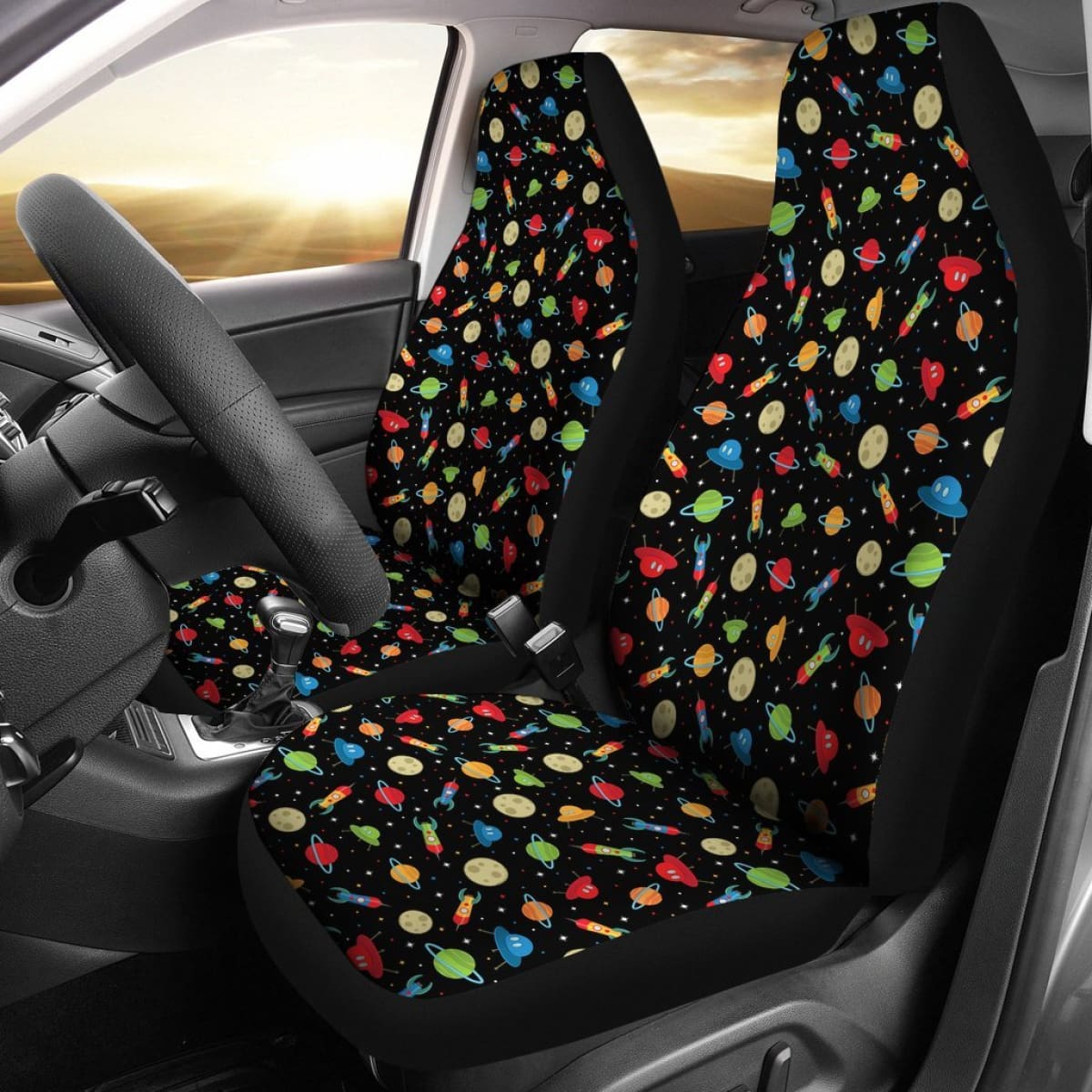 Universe Cute Car Seat Covers Amazing Gift Ideas H040120 Universal Fit 225311