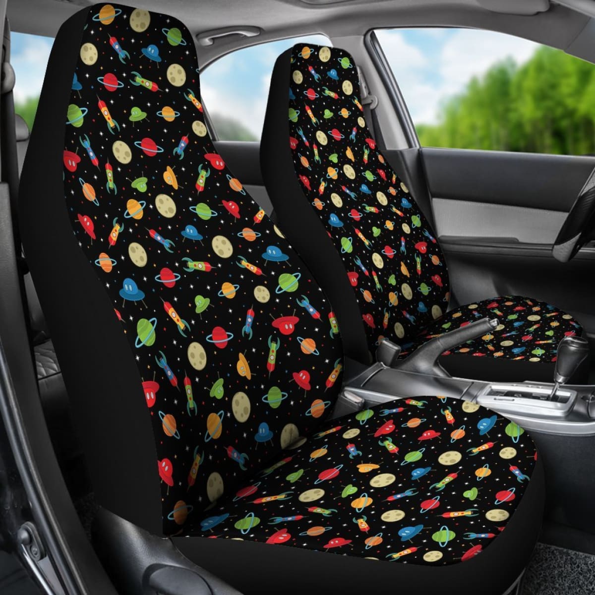 Universe Cute Car Seat Covers Amazing Gift Ideas H040120 Universal Fit 225311
