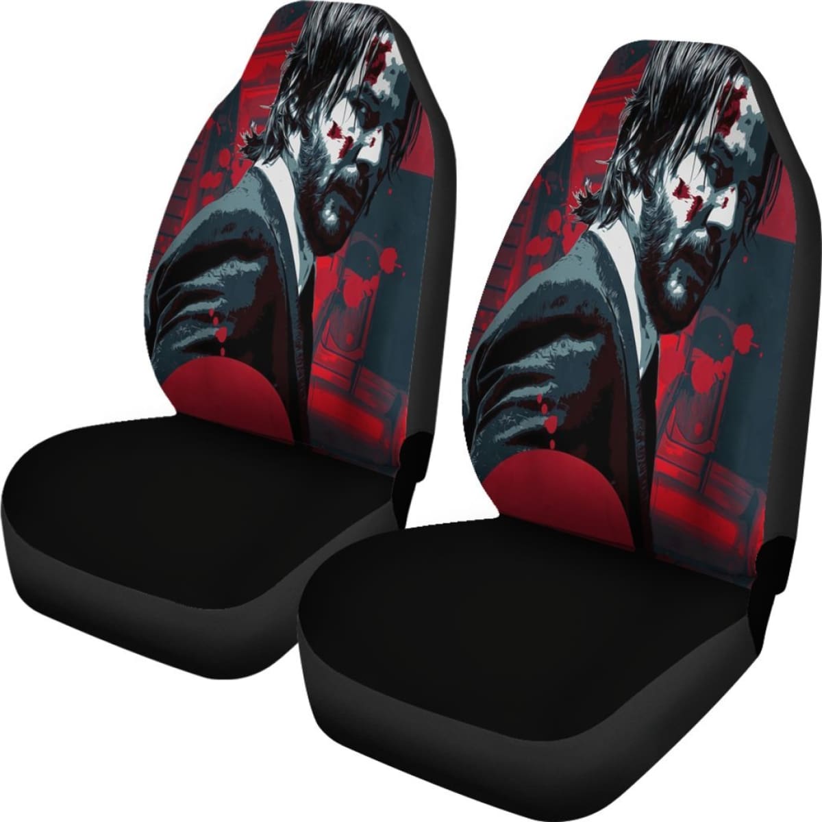 Untitled John Wick Art Poster 2020 Seat Covers Amazing Best Gift Ideas 2020 Universal Fit 090505
